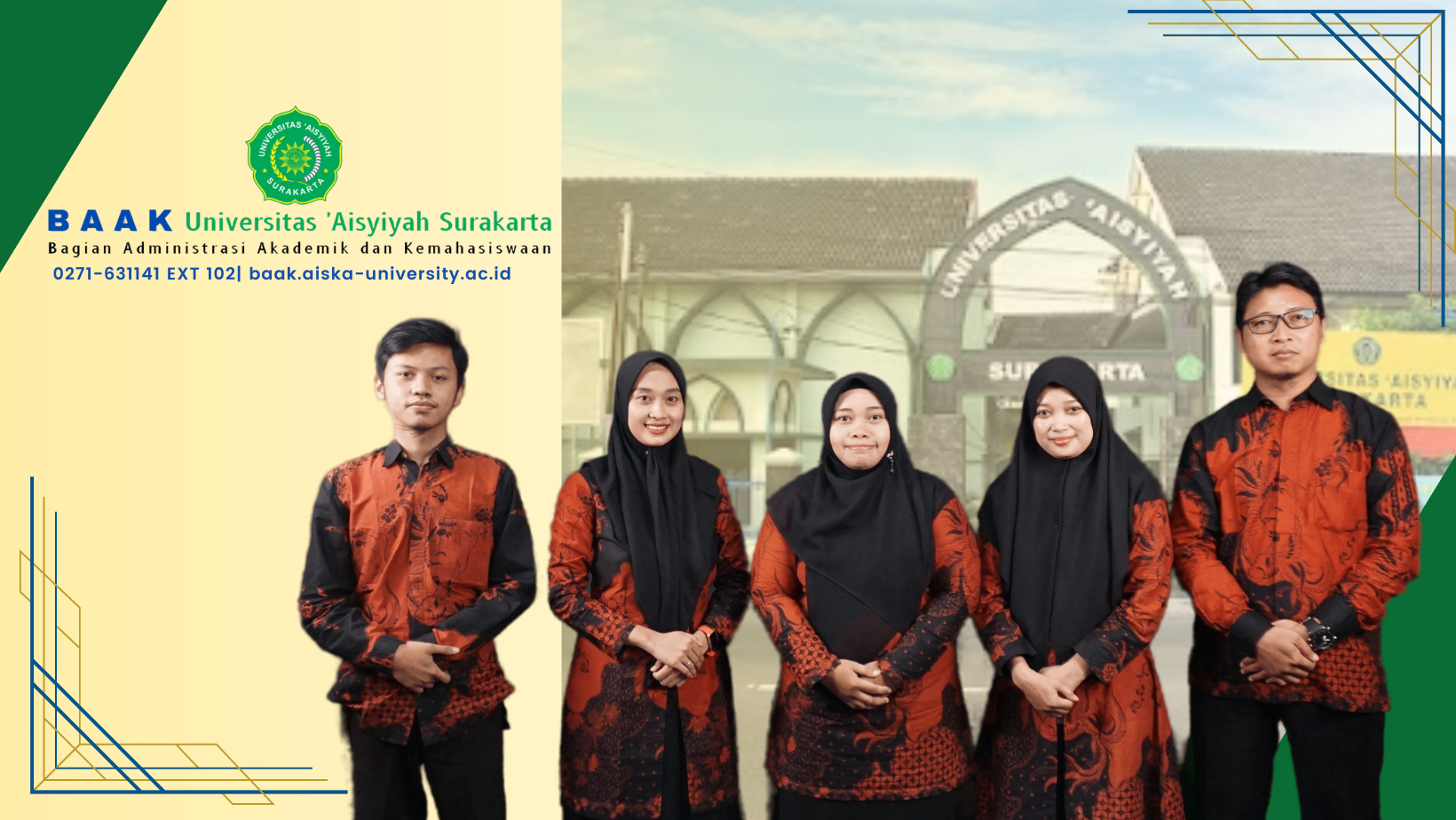 Tim BAAK Universitas 'Aisyiyah Surakarta